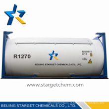 Gás refrigerante R1270 de alta pureza para sistema frio Y